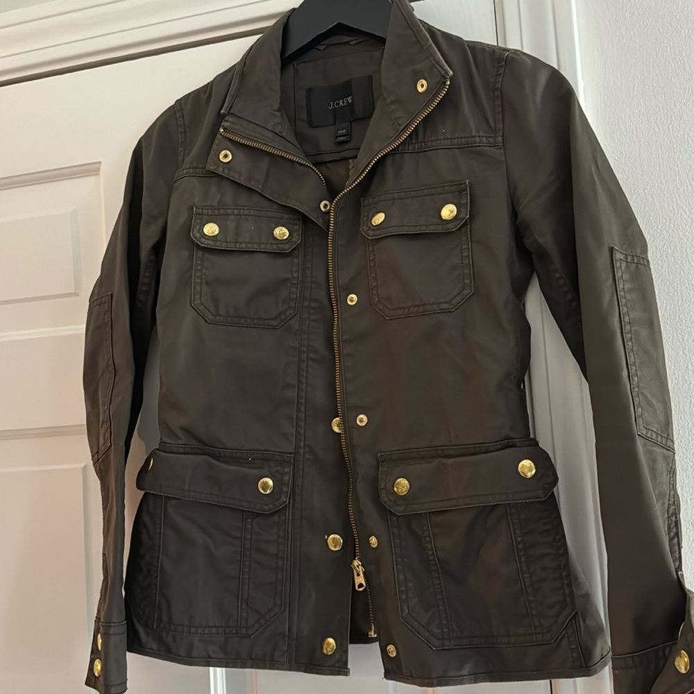 J. Crew Waxed Fiekd Jacket XXXS